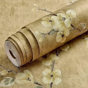 PRIMEPICKGLOBAL Self Adhesive Wall Stickers 3D Flower Wall Decorwall Stickers  Thicken Wall Paper Bedroom TV Background