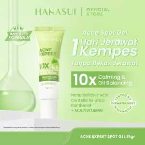 Hanasui Acne Expert Series - Mengurangi Jerawat Menenangkan & Kurangi Minyak berlebih Salicylic Acid Centella Panthenol