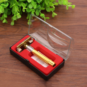Dụng Cụ Cạo Râu An Toàn Phong Cách Retro Kèm Hộp Đựng Tiện Lợi