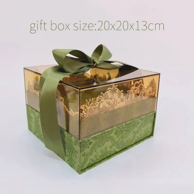 【森系】礼盒 Gift BOX 高级礼盒 Premium Gift Box Birthday Anniversary Wedding Christmas Valentine 北欧风亚克力伴手礼礼盒空盒子包装盒结婚高级糖盒礼品盒生日礼盒