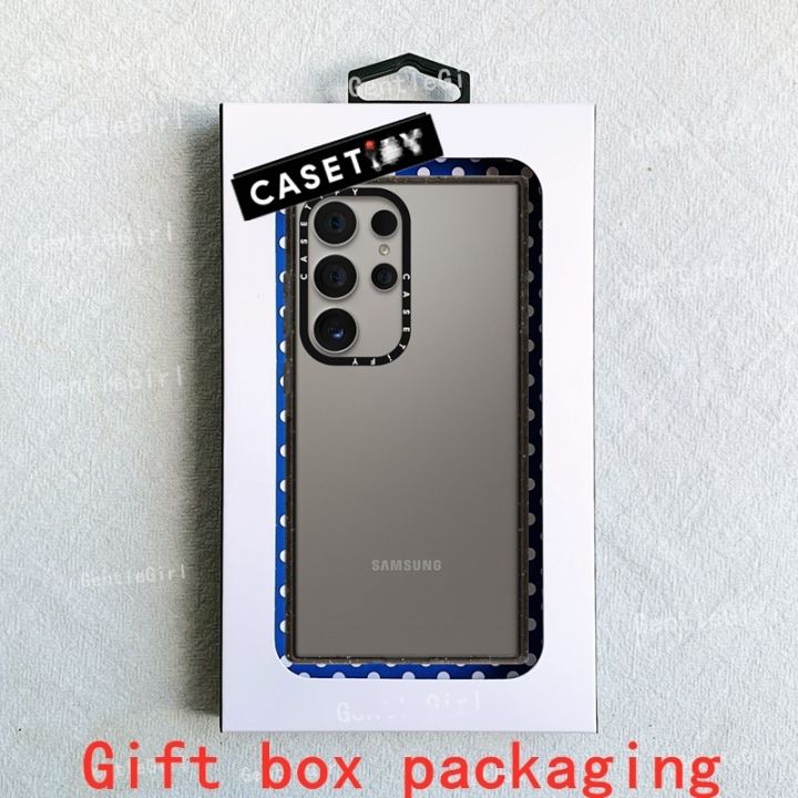 CASETiFY Black Hard Case For Samsung Galaxy S24 S23 S22 Plus Ultra Clear  Acrylic Cover Casing Lazada PH