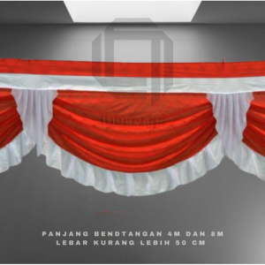 Qwertys Bendera Merah Putih Motif Beckground lidah
