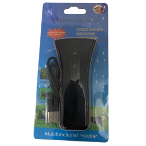 [Lovinland] Pet Ultrasonic Dog Chaser Stop Aggressive Animal Attacks Repeller Flashlight