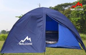 Tenda Malcone double layer One Green 2-3 org (Lengkap / komplit)