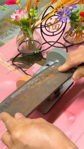 Multifunction Electric Knife Sharpener 2 In 1 Coarse/Fine Grit Wheels Home kitchen sharpening tool