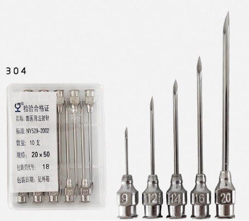 4. Các Loại Kim Tiêm Thú Y