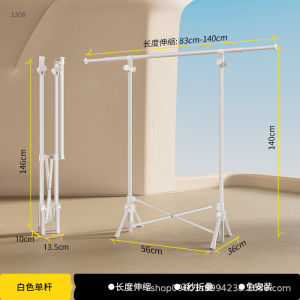 Clothes Hanger Rack Clothes Drying Rack Stand Laundry Rack Ceiling Clothes Hanging Rack Foldable floor-standing indoor household balcony space-saving retractable quilt drying rack