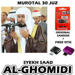 USB Flashdisk Murotal Alquran Murottal Quran 30 Juz Syekh Al Ghomidi