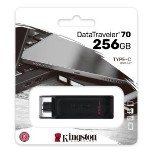 Kingston DataTraveler 70 USB-C Flash Drive - 64GB/128GB/256GB