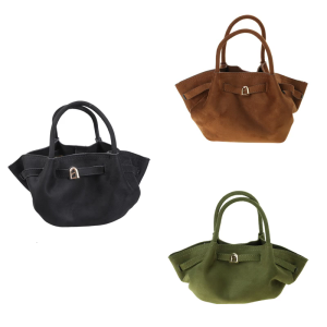 2024 Trendy Leather Shoulder Bag for Women Crossbody Bags with Adjustable Strap Mini Dumpling Designs Phone Bag