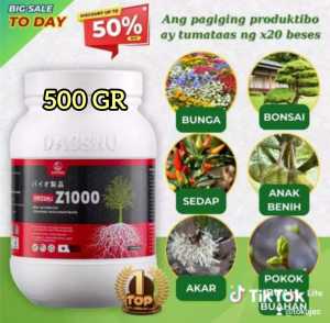 Pupuk Dasshu Z1000 - 250gr Pupuk Perangsang Akar Batang Tunas Teknologi Japan