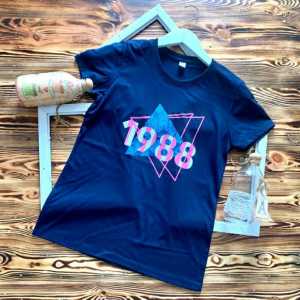 BISA BAYAR DI TEMPAT [COD]-Tuu - Kaos Atasan 1988 atasan wanita terbaru  kekinian korea kaos wanita distro