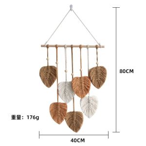 Bohemian tassel tapestry hand-woven wall hanging for living room guesthouse or bedroom Nordic style wall decoration