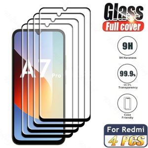 4 PCS Tempered Glass For Xiaomi Redmi A7 Pro Glass Protector Film Redmi A7 Pro Full Cover Screen Protector Redmi A7 Pro Glass h260729