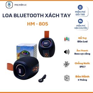 Loa Bluetooth Loa Xách tay Không Dây phiên bản mới đèn led cùng âm thanh bass căng pin trâu