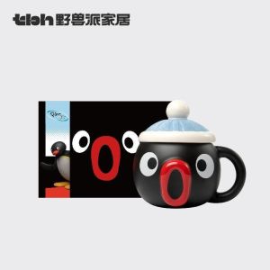 Tbh Water Cup Home Mug Ceramic Pingu Cup Series Gift Drinking Water Gift Office 900ml