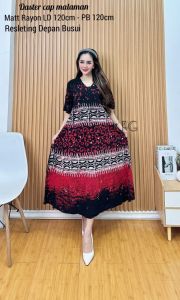 PROMO - TEBUS MURAH Daster terbaru twill rayon super premium Busui || Daster jumbo standar lengan pendek kekinian || Daster kaftan pekalongan || Gamis dress midi cod.