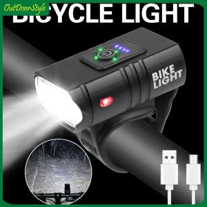 【Arrive 1-3 Days】LED Bicycle Light 10W 800LM 6 Modes USB Rechargeable MTB Front Lamp