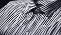 kemeja santai  kemeja Casual / kemeja Garis Garis  Hitam Putih  bisa COD.. 