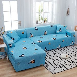 Sofa Cover 1 2 3 4 Seater Slipcover L Shape Sofa Seat Elastic Stretchable Couch Universal on Sale Anti-Skid Stretch Protector Slip Cushion with Foam Stick