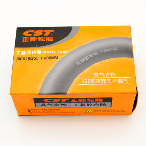 Săm ruột xe đạp thể thao  700x18/25 25/32C CST van FV ( van gạo )