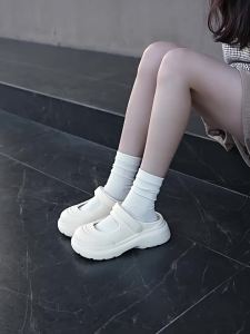Platform Slippers 2026 New WomenS Summer Thick-Soled Non-Slip Dual-Wear Eva Sandals For Women