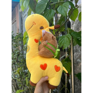 Thú bông Hươu cao cổ 33cm siêu mềm mịn Gấu bông cho bé Grow