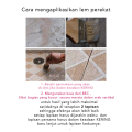 Lem Anti Bocor dan Rembes Transparan Serbaguna Super Kuat Tahan Air Untuk Penambal Kerembes Tembok Asbes Atap Seng Rumah yang Retak Cairan Waterproof. 