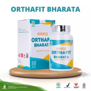 Obat Herbal Gagal Ginjal Akut & Kronis - Infeksi Saluran Kencing Orthafit Bharata - Kemasan 500mg BPOM Isi 50 Kapsul 100% Original