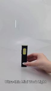 AE Portable COB High-brightness long-range flashlight with magnetic pen clip EDCflashlight for outdoor repair work