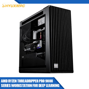 SHYUXINPC AMD Ryzen Threadripper PRO 9000 Series 9995WX/RTX5090 /RTX6000 Workstation Host Kit for Film and Television Post - Production Simulation Computing and Industrial Modeling