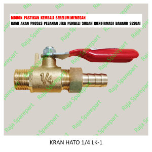 KRAN COMPRESOR/KRAN HATO 1/4 LK-1