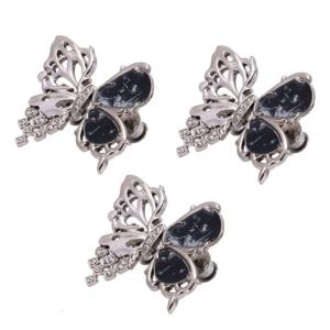 Fashion Butterfly Waist Tightener Clip Set Of 3 Waist Adjusting Pin For Loose Jeans Pants Waist Fitness Pin Decoration