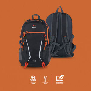 [ BISA COD ] TAS RANSEL "ELBRUS" - Backpack Ransel Hitam