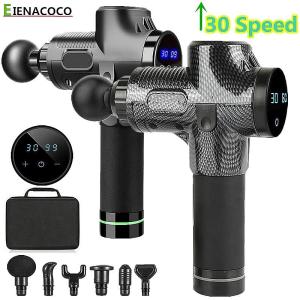 High-end muscle massage gun 7 speeds 8 massage heads Sports therapy massager Muscle relaxation Myofascial gun booster Slimming and shaping electric massager [Experience Price