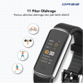OLIKE SMARTBAND WATERPROOF IP67 SPORT HEALTH TRACKER MONITORING OW-B1 - Silver. 