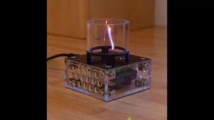 btnx High-Voltage Arc Plasma Speaker for Home Decor Creative Science Art Light Show Metal Tube Negative Ion Arc Plasma Tube Speaker K6R8Z