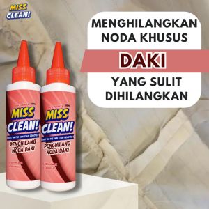 MISS CLEAN penghilang noda tinta pada pakaian seragam yang terkena tinta saat menuis ampuh menghilangkan pakaian berwarna