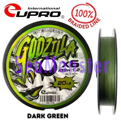 0857 EUPRO GODZILLA 6X BRAIDED FISHING LINE TALI PANCING 6 SULAM