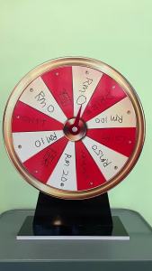 Wheel of fortune game/spin wheel/ Wheel (40cm dia. & 30cm dia.)