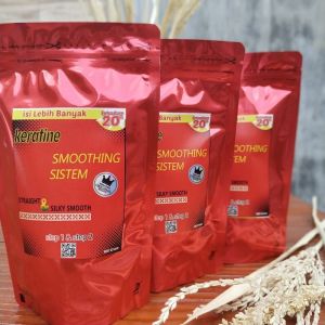 Keratine Smoothing System/ Obat Smoothing Rambut/ Pelurus Rambut/ Obat Pelurus Rambut Terbaik/ Grosir Keratine / Pelurus Rambut Step 1 dan Step 2
