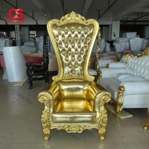 Ghế Hoàng Tộc Cao Cấp Chạm Khắc Mạ Vàng Bạc Đẳng Cấp