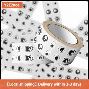 【Local shipping】 500Pcs Cute Cartoon Eye Stickers Roll Assorted Expression Decals For DIY Craft Classroom School Teacher Stationery Book Decor