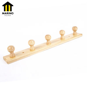 Marino ตะขอไม้ ตะขอแขวนติดผนัง ราวแขวน แบบไม้ No.Y2168