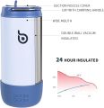 BOTTLE BOTTLE Kids Water Bottles 12 oz Insulated Water Bottles for School with Leak Proof Lid Double Wall Vacuum Stainless Steel Cup Keep Hot and Cold for Boys Girls Travel purple. 