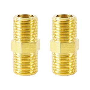 Easy installs Brass Threaded Fitting Corrosion Resistant & Free Coupling Quick Fixing For DIY Plumbing Projects