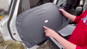 Car Window Sunshade For JETOUR T1 6 Layer Thickened UV Protection Heat Insulation Side Curtain Elastic Steel Ring Easy Install Accessories