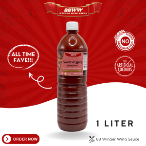 SWEET & SPICY (PERFECT FOR YOUR CHICKEN WINGS AND SAMGYUPSAL) BUSINESS & HOME USE - 1 LITER