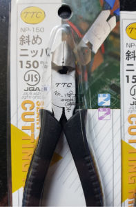 TTC คีมตัดสายปากเฉียง 45 องศา รุ่น NP-150 ขนาด 6 นิ้ว มาตรฐานอุตสาหกรรม แบบญี่ปุ่น