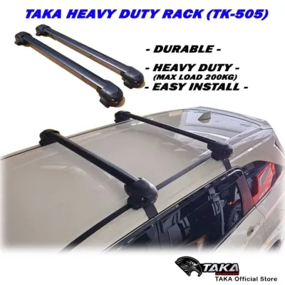 TAKA MD-450D [XL Size] 450L Car Roof Box [Explorer Series] [Glossy Black] Cargo SLIM ROOFBOX